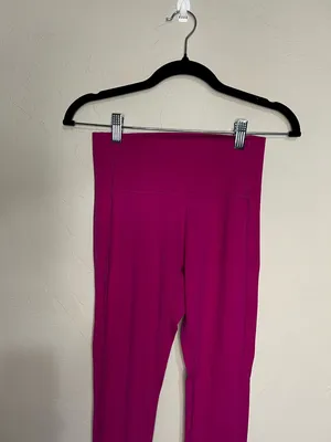 Alphalete Pulse Kinetic‎ Magenta Barbie Pink Performance Leggings thumbnail 6