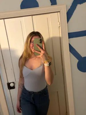 forever 21 blue tank top body suit thumbnail 2