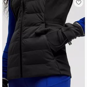 Lululemon Athletica Black Down for it All Quilted Vest thumbnail 4