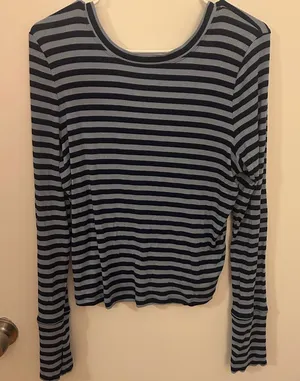 Aerie Striped Long-Sleeve Women's Top thumbnail 1