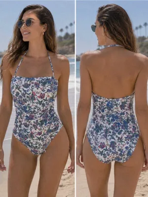 J.Crew Eco English Garden One Piece Swimsuit thumbnail 2