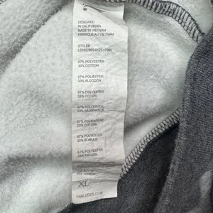 Fabletics Gray‎ Mock Neck Long Sleeve Sweatshirt Pullover Top XL thumbnail 8