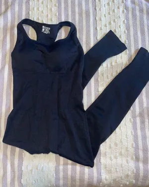 O QQ workout jumpsuit Black Size M thumbnail 1