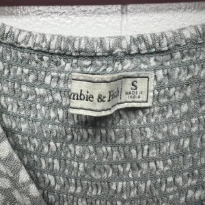 Abercrombie & Fitch Womens Mini Dress Small Fairy Cottagecore Babydoll Smocked thumbnail 3