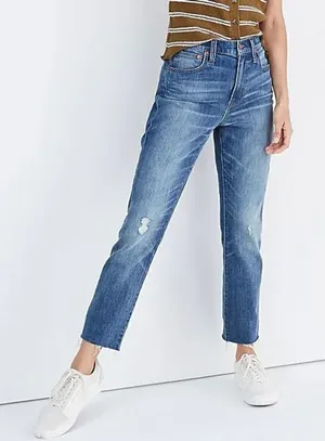 Madewell High Rise Slim Boyjean thumbnail 1