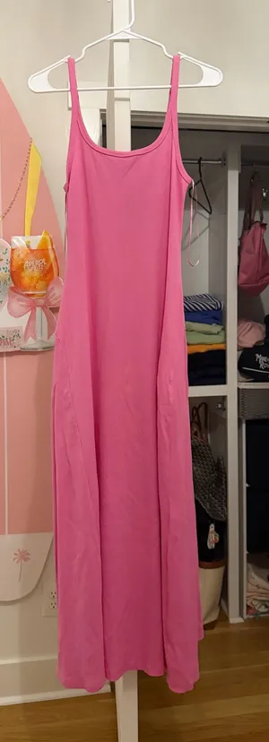 Pink Old Navy Maxi Dress thumbnail 1