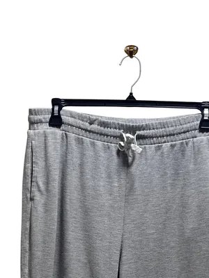 Fabletics Waffle Knit Joggers Gray Size XL Athleisure Cozy Casual Spring Workout thumbnail 5