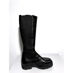 OFFICE London Kody Women's Black Leather Knee High Chelsea Boots EU 40 US 9 thumbnail 8