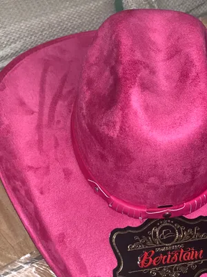 Hot Pink Girly Western Cowboy Hat thumbnail 6