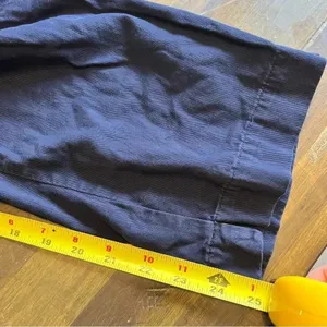Xirena Navy Blue Thatcher Pants Button Fly Straight Leg Relaxed XS Boyfriend thumbnail 8