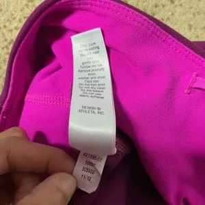 Athleta Running Tennis Skort Women S Purple Active Skirt Built-in Shorts 221935 thumbnail 7