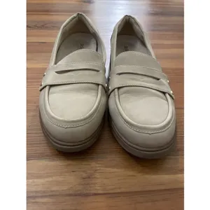 Dr Scholl's Hello Loafers Womens Size 8 Tan Faux Leather Slip On Penny Loafers thumbnail 4