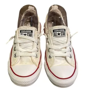 Converse Chuck Taylor All Star White Shorline Slip-onSneaker Shoes Womens Size 8 thumbnail 1