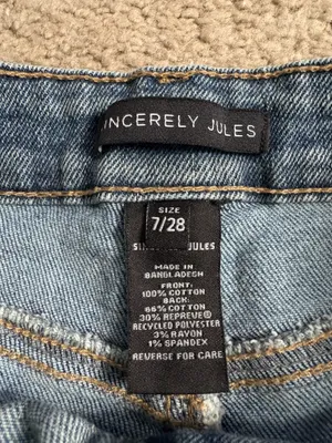 Sincerely Jules Denim Shorts thumbnail 2
