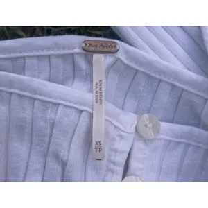 Free People Tilly Long Sleeve Cardi Blouse Top Knit Ribbed Button Down Size XS thumbnail 10