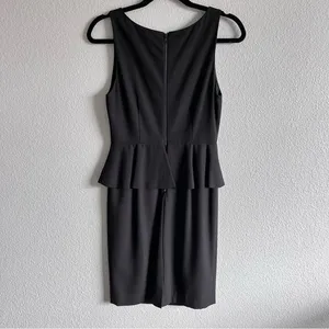 Alice + Olivia Women's Black Sleeveless‎ Peplum Dress thumbnail 3