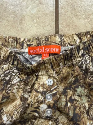 Camo shorts Brown Size XS thumbnail 3