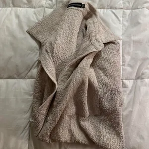 Textured oversized loose fitting button down shirt  thumbnail 2