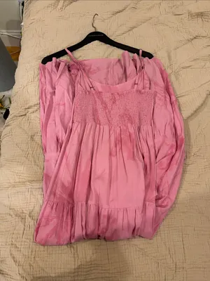 Pink tie dye sundress Size XS thumbnail 4