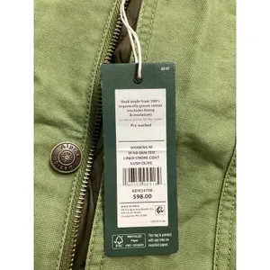 Alpine Design Womens‎ Quilted Lined Chore Coat Lush Olive Green ADW24700 Med NWT thumbnail 4