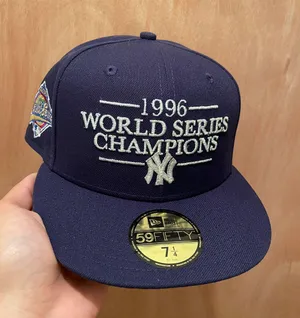 Myfitteds New York Yankees 1996 world champions 1996 World Series patch size 7 1/4 brand new in store exclusive thumbnail 1