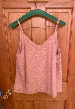 Pink Designed Tank Top Size M thumbnail 2