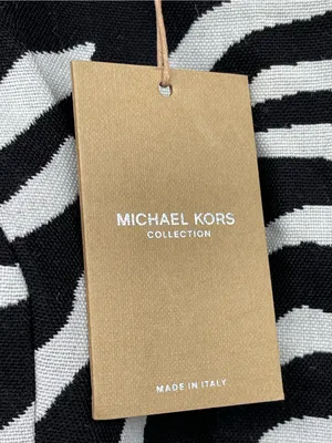 NWT Designer Michael Kors Zebra Wool Dress 8 Mob Wife Chic thumbnail 9