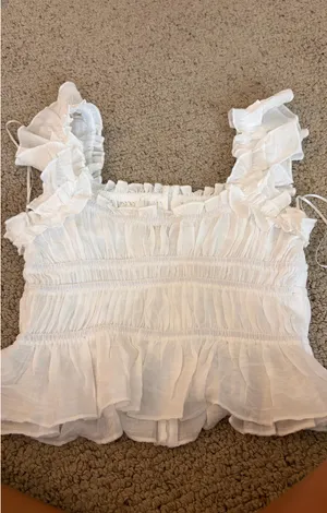 Marshall’s cropped white blouse  thumbnail 2