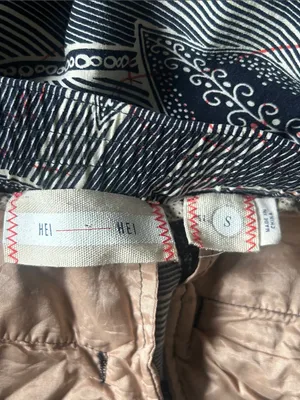 Anthropologie Heihei Lourinha Blue Jogger Pants Size Small thumbnail 14