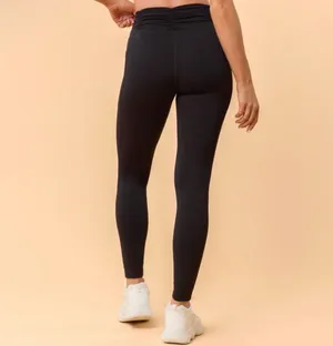 NWT Blogilates Ruched Waist Leggings Black Small thumbnail 2