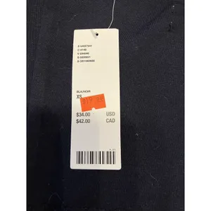 NWT Urban Outfitters Navy Blue W Sequin Crop Strapless Tank, Festival, XS thumbnail 4