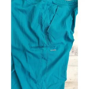 Greys Anatomy by Barco Women Active Spandex Stretch Scrub Pants Size L Teal Blue thumbnail 10