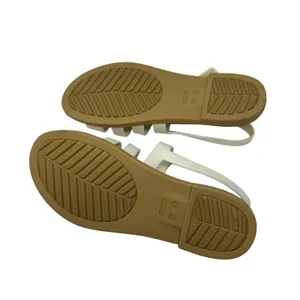 Crocs Size 5‎ Sandals White Strappy Comfort Vacation Summer Beach Pool Everyday thumbnail 7
