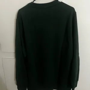 Nasty Gal Oversized Deep Green Crewneck Sweater thumbnail 3