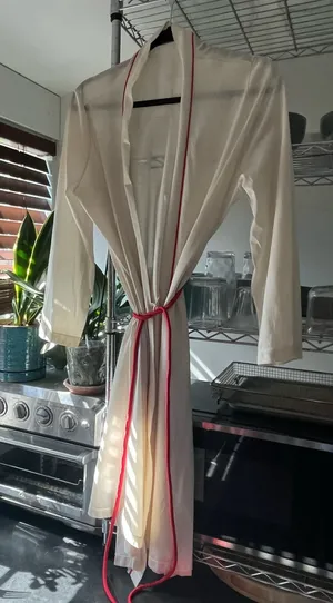Vassarette Vintage Satin Robe thumbnail 3