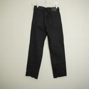 Rag & Bone Size 26 Maya High Rise Straight Leg Black Denim Jeans Fall Casual thumbnail 6