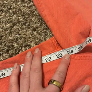 American Eagle Hi-Rise Girlfriend Jeans Red 14 X-Short thumbnail 9