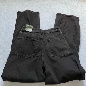 New Wild Fable Highest Rise Baggy Jean 00/24R in Black thumbnail 7