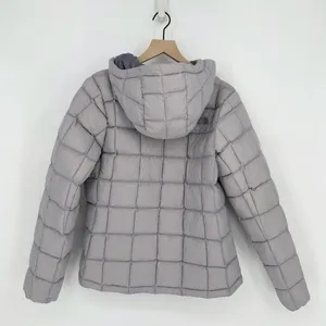 The North Face Thermoball Super Hoodie Insulated Jacket Purple Women's Medium thumbnail 4