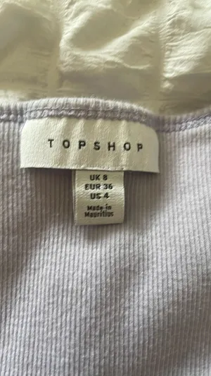 Top shop Lavender Crop Top thumbnail 3