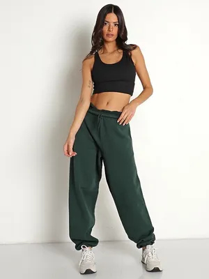 Joah Brown Oversized Jogger Dark Pine Green XS/Small thumbnail 2