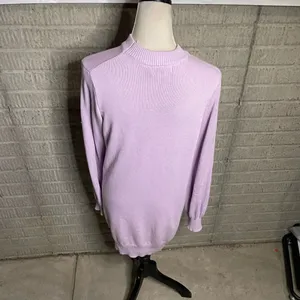 Daisy Street Purple Long Sleeve Crew Neck Pullover Sweater Dress Size‎ XS thumbnail 2