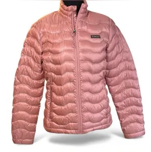 Ariat Pink Puffer Jacket Full Zip Down Filled XL thumbnail 1