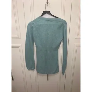Banana Republic Women's Blue‎ Pullover Sweater Size Medium Long Sleeve thumbnail 4