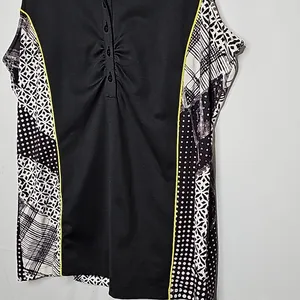 Callaway golf collared sleeveless tank top with collar breathable athletic top M thumbnail 3