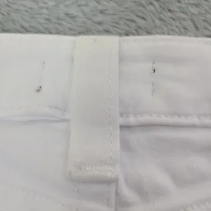 True Religion Jeans Women's 30 HALLE Mid Rise‎ Super Skinny White Denim thumbnail 10
