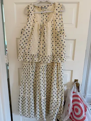 Abercrombie & Fitch Polka Dot Maxi Skirt thumbnail 4