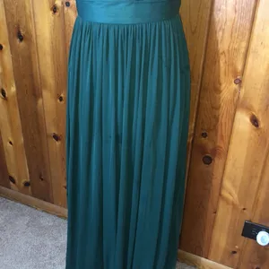 Birdy grey ELSYE DRESS MESH EMERALD bridesmaids dress size medium green wedding thumbnail 6