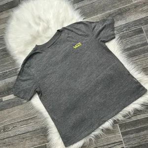 Vans Gray Logo Short Sleeve Shirt thumbnail 3