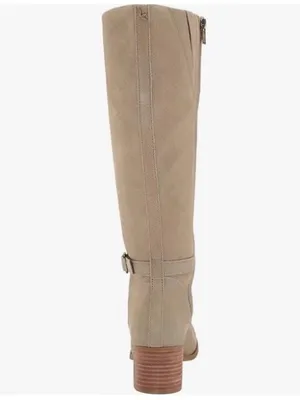 Koolaburra Knee High Suede Boots in Taupe Size 9 thumbnail 5